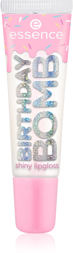 Прозрачный блеск для губ Birthday Bomb для сияющего блеска Essence, atspalvis 01 cake my day! 10 мл
Прозрачный блеск для губ Birthday Bomb для сияющего блеска Essence, atspalvis 01 cake my day! 10 мл