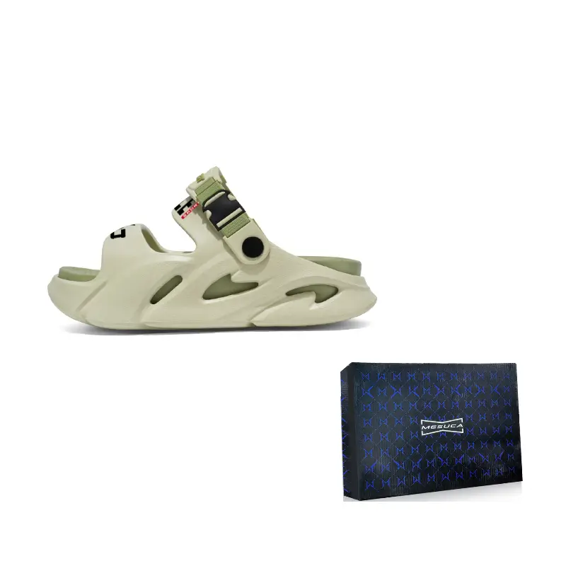 MESUCA Летняя верхняя одежда Мягкая подошва Спортивные уличные повседневные тапочки Летние пляжные сандалии Унисекс В коробке Мятно-зеленый, цвет Mint Green
MESUCA Летняя верхняя одежда Мягкая подошва Спортивные уличные повседневные тапочки Летние пляжные сандалии Унисекс В коробке Мятно-зеленый, цвет Mint Green