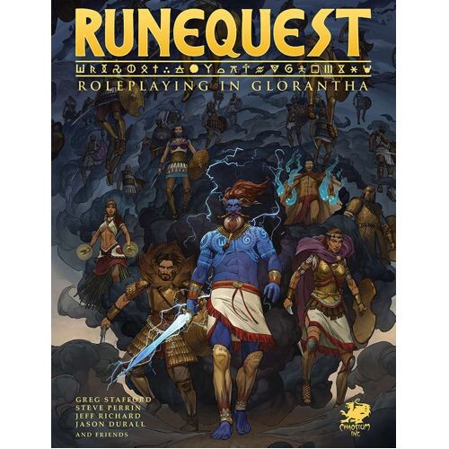 Книга Core Rulebook: Runequest Roleplaying In Glorantha White Wolf Publishing
Книга Core Rulebook: Runequest Roleplaying In Glorantha White Wolf Publishing