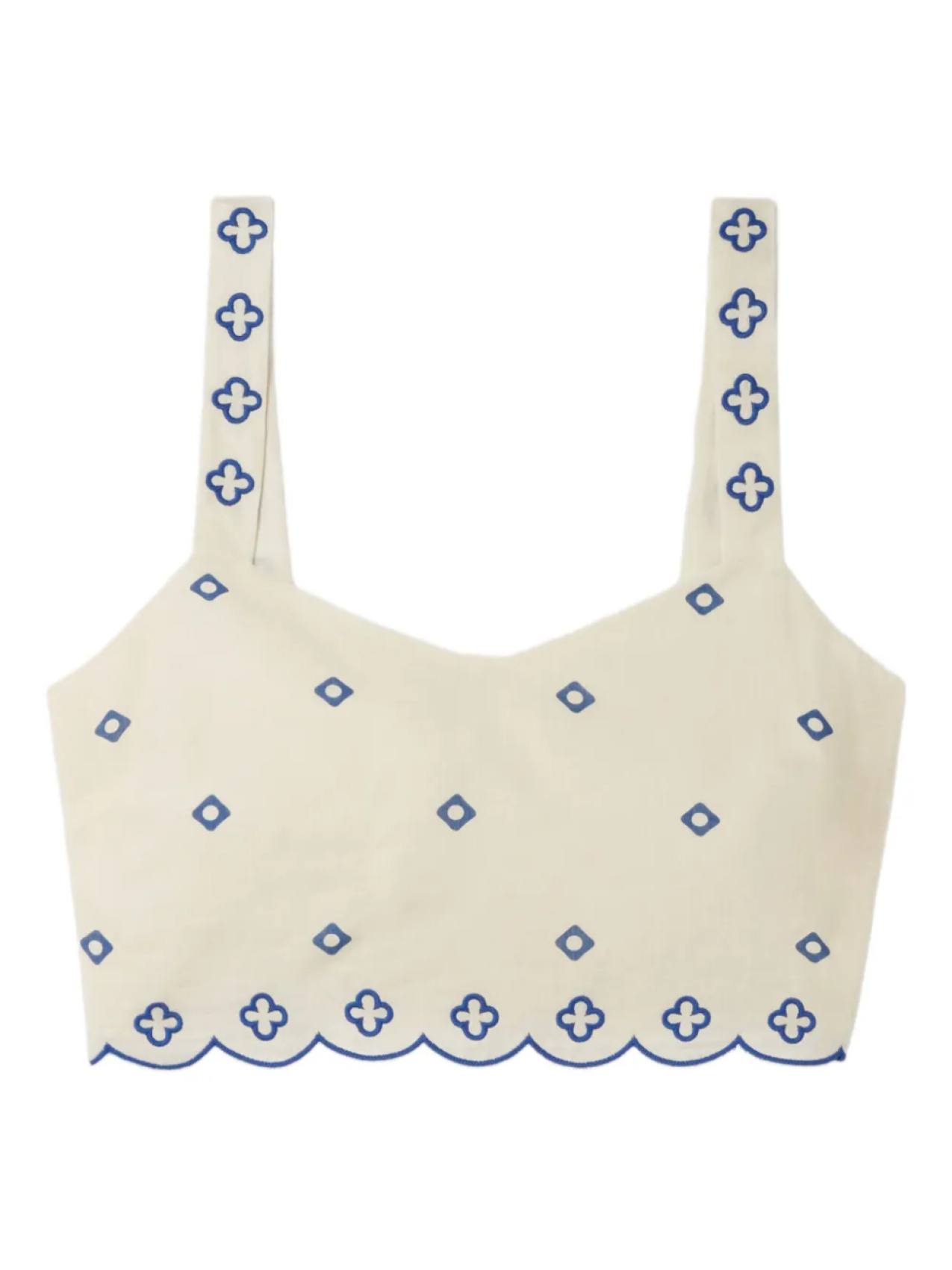 Укороченный топ из хлопковой смеси Claudie Pierlot, нейтральный
Укороченный топ из хлопковой смеси Claudie Pierlot, нейтральный