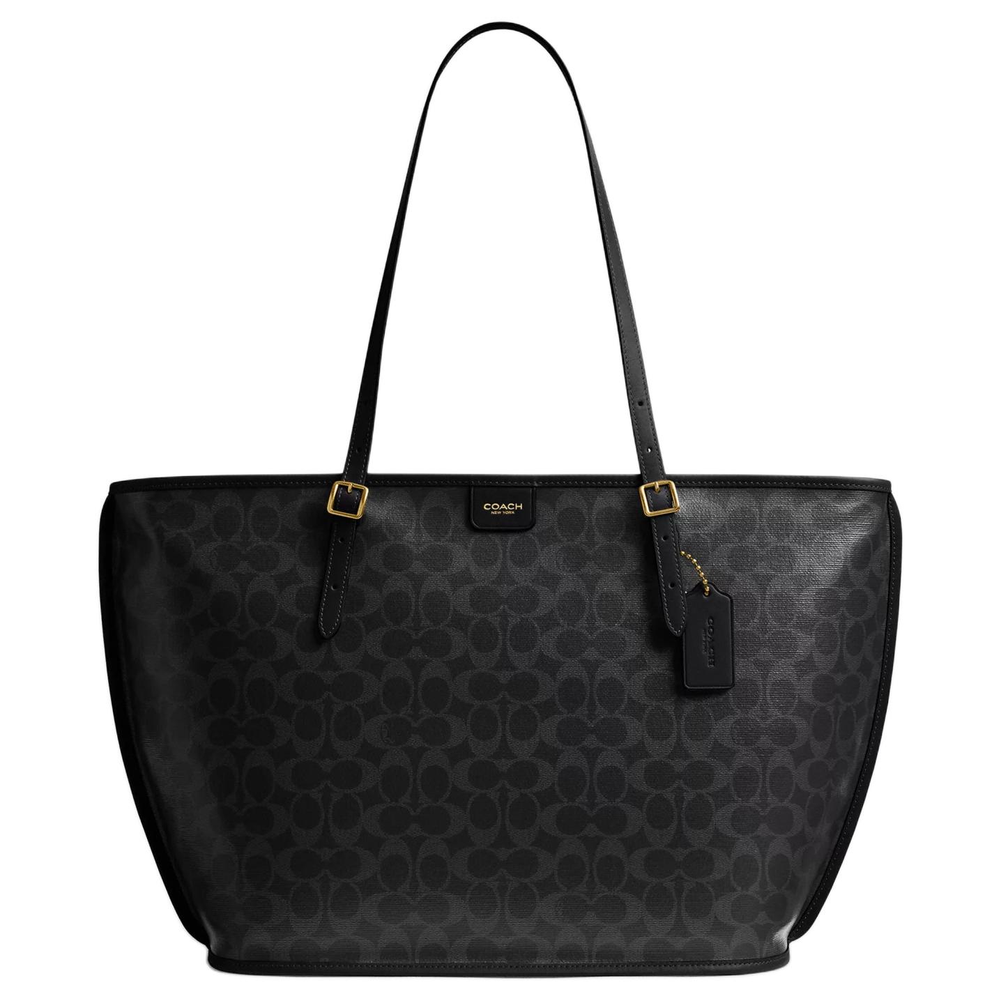 COACH Сумка-шоппер из лакированного полотна
COACH Сумка-шоппер из лакированного полотна