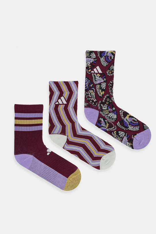 Носки x Farm Rio комплект из 3 пар Adidas, бордовый
Носки x Farm Rio комплект из 3 пар Adidas, бордовый