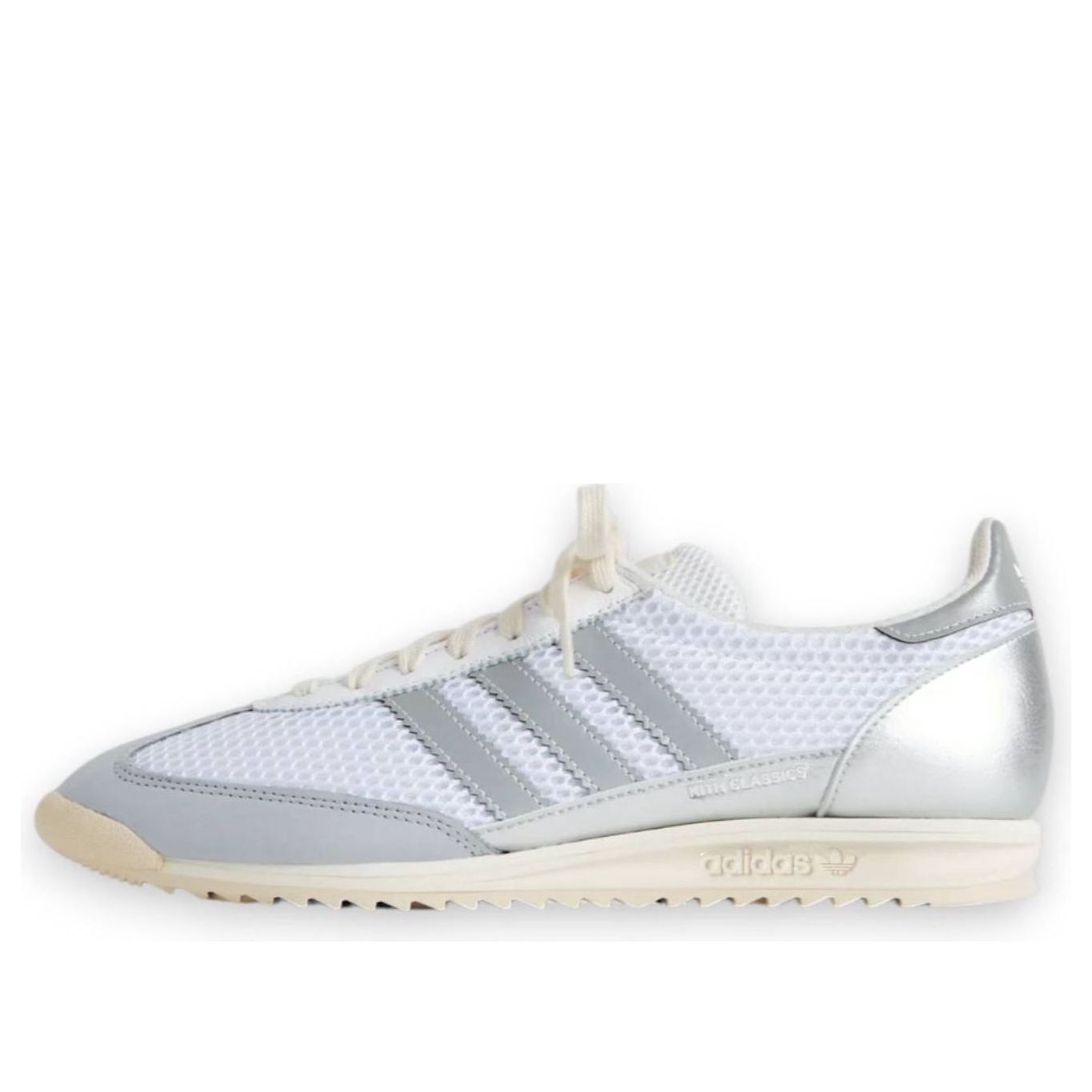 Кроссовки adidas x Kith SL 72 OG 'White Metallic Silver'
Кроссовки adidas x Kith SL 72 OG 'White Metallic Silver'