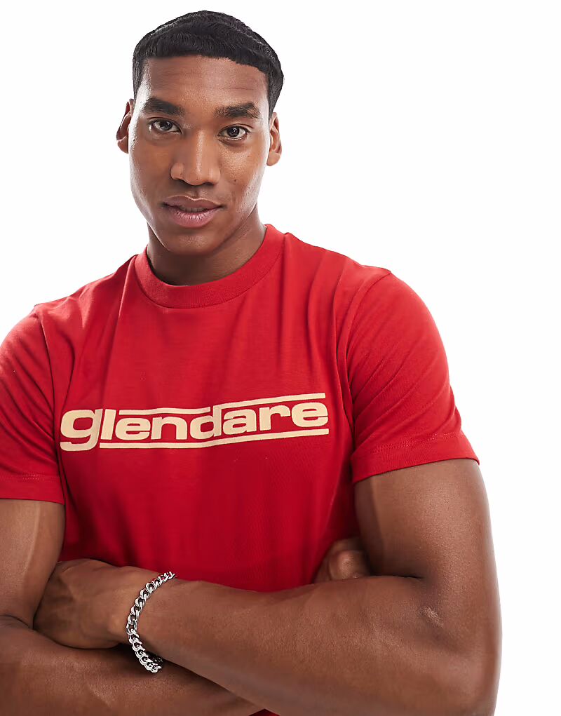 Футболка свободного кроя ASOS DESIGN с текстовой графикой красного цвета
Футболка свободного кроя ASOS DESIGN с текстовой графикой красного цвета