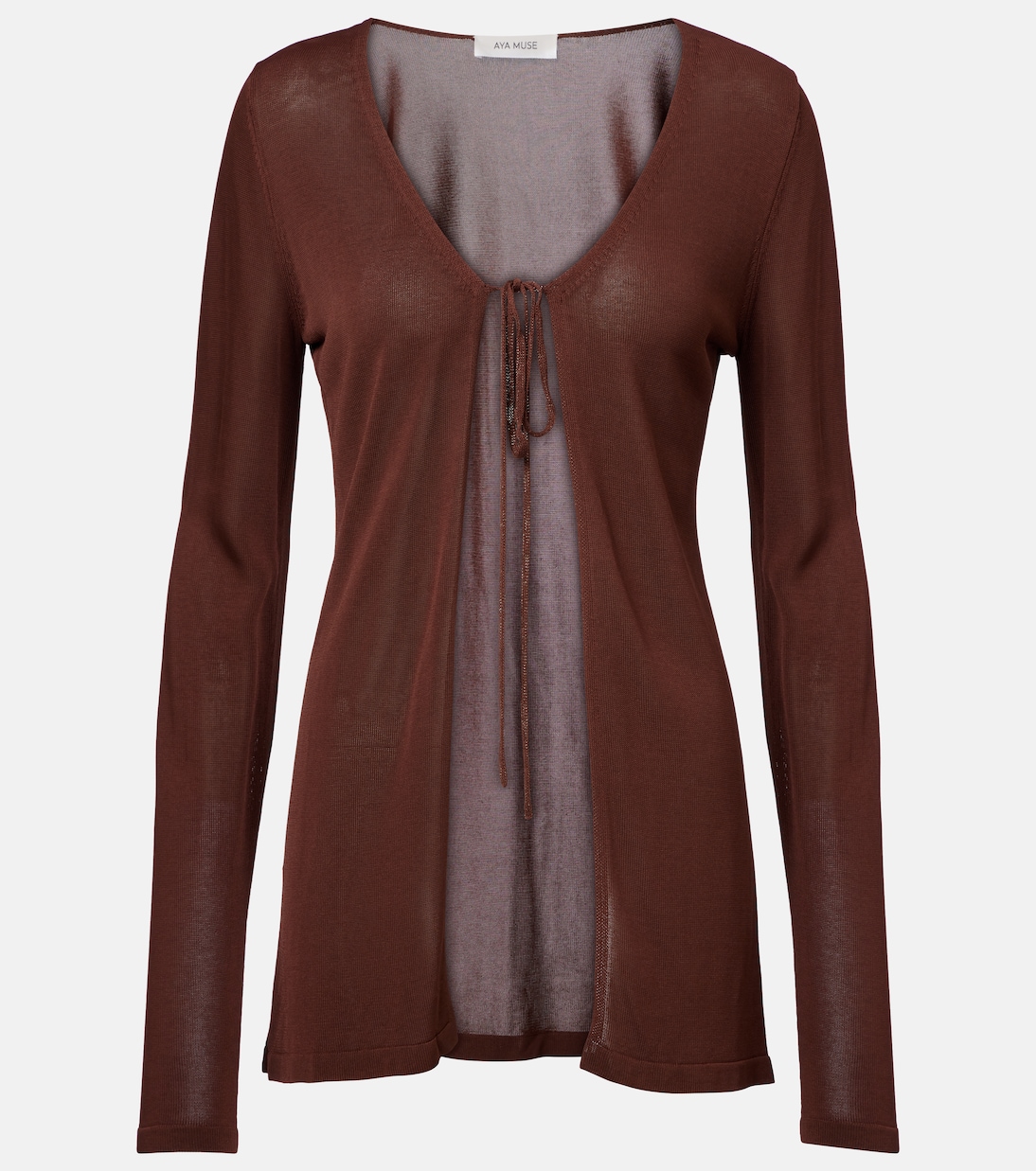 Вязаный топ Aya Muse, темно-коричневый
Вязаный топ Aya Muse, темно-коричневый