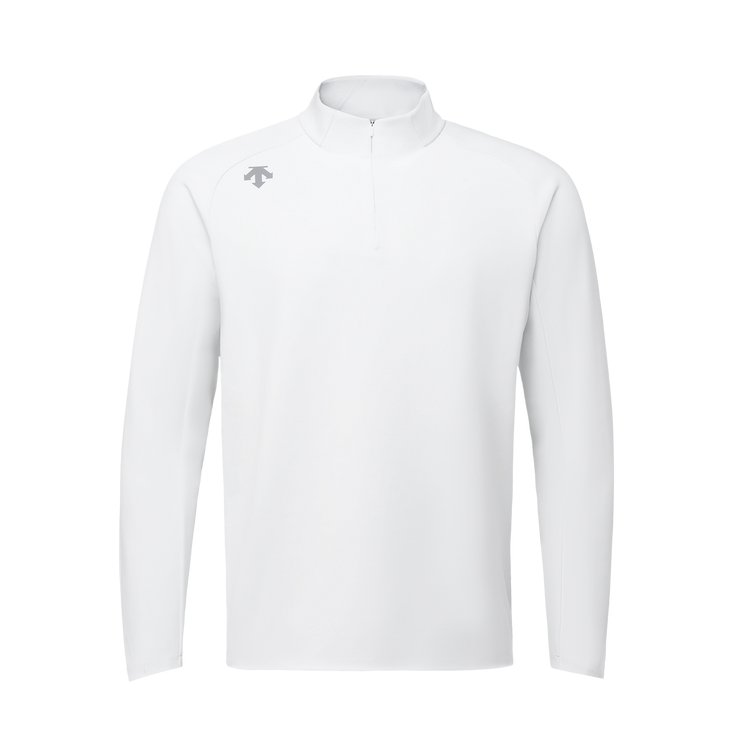 Мужской трикотаж, воротник-стойка, умеренный Descente, wt-белый
Мужской трикотаж, воротник-стойка, умеренный Descente, wt-белый