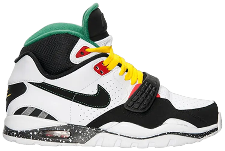 Кроссовки Nike Air Trainer SC 2 'Rasta', белый
Кроссовки Nike Air Trainer SC 2 'Rasta', белый