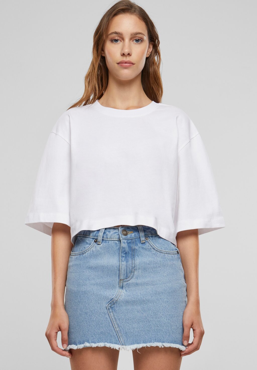 Базовая футболка HEAVY OVERSIZED CROPPED Urban Classics, белый
Базовая футболка HEAVY OVERSIZED CROPPED Urban Classics, белый