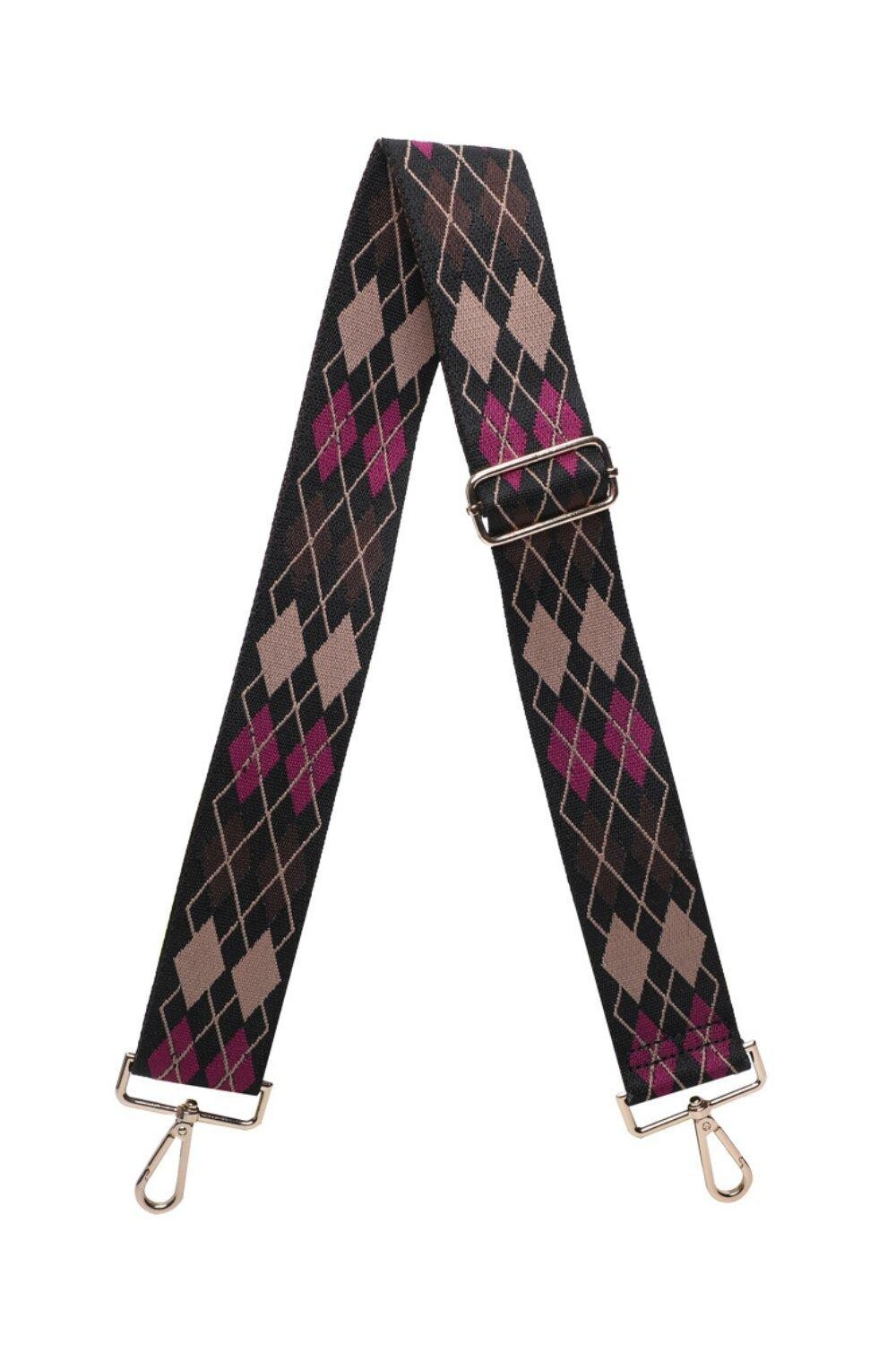 Регулируемый ремешок из парусины с ромбовидным узором Argyle Fontanella Fashion, фиолетовый
Регулируемый ремешок из парусины с ромбовидным узором Argyle Fontanella Fashion, фиолетовый