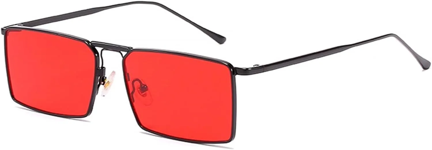 Металлические солнцезащитные очки в маленькой оправе для мужчин и женщин, квадратной формы, модные, с защитой от УФ-излучения UV400 (Цвет: D, Размер: 1) EkeNoz, D
Металлические солнцезащитные очки в маленькой оправе для мужчин и женщин, квадратной формы, модные, с защитой от УФ-излучения UV400 (Цвет: D, Размер: 1) EkeNoz, D