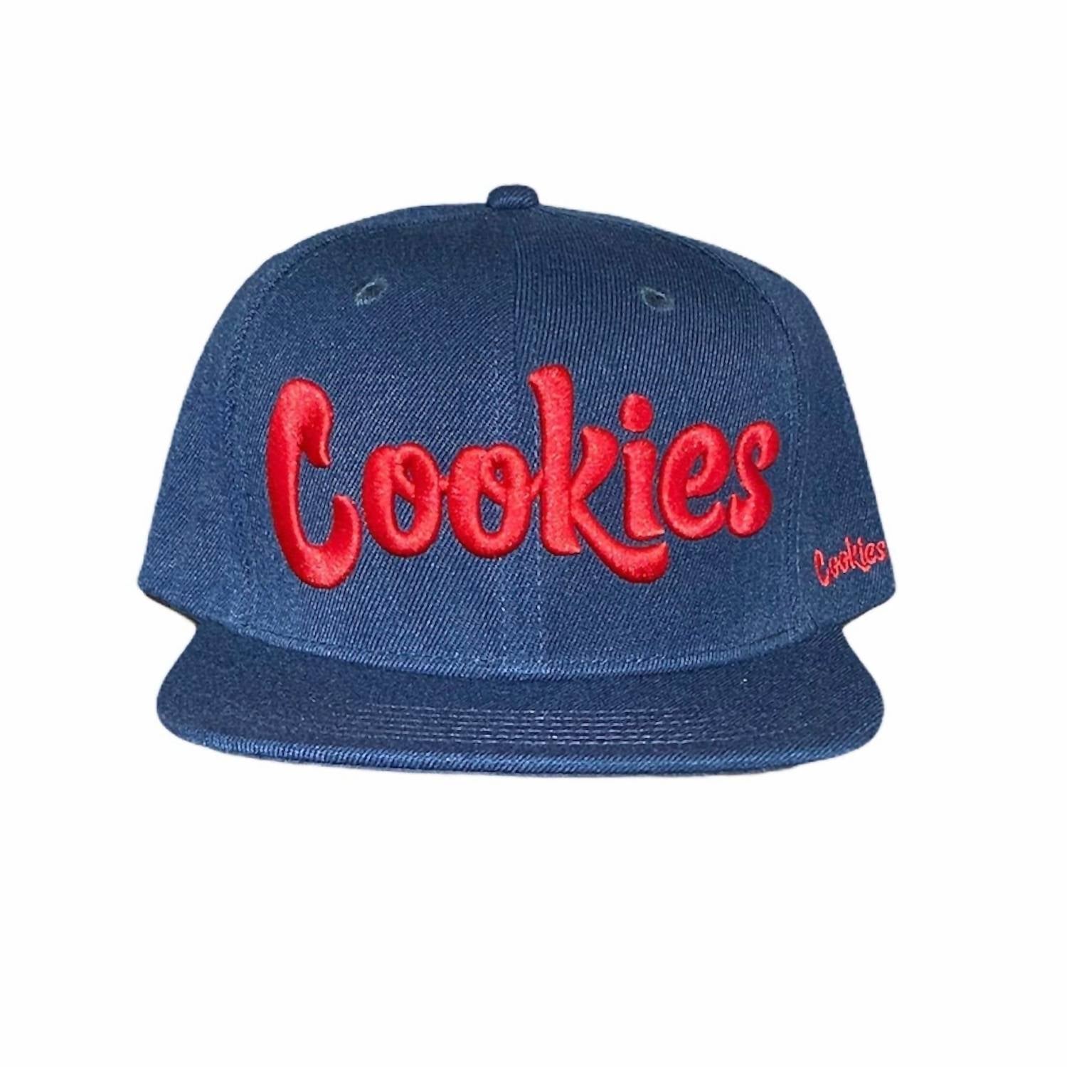 Мужская оригинальная бейсболка Mint Twill Snapback в темно-синем/красном цвете Cookies
Мужская оригинальная бейсболка Mint Twill Snapback в темно-синем/красном цвете Cookies