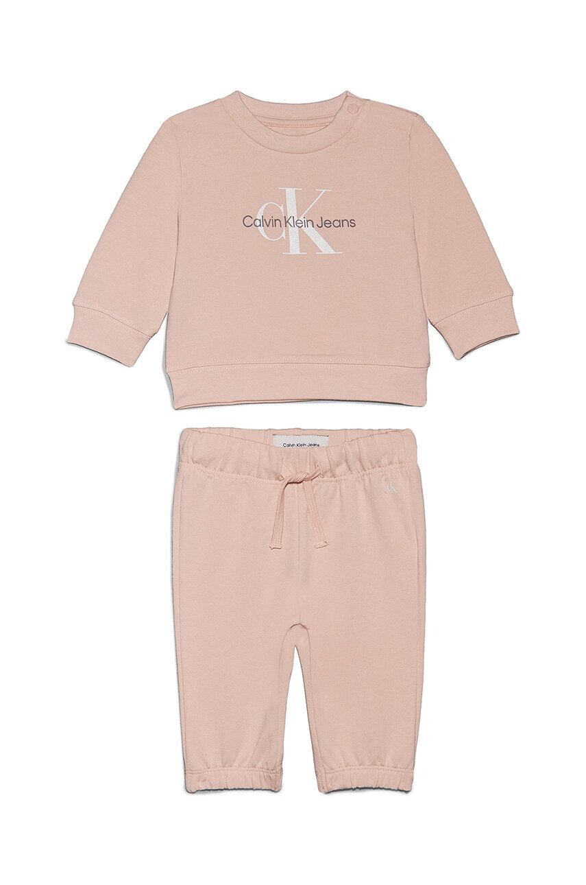 Детский спортивный костюм Calvin Klein Jeans, бежевый
Детский спортивный костюм Calvin Klein Jeans, бежевый