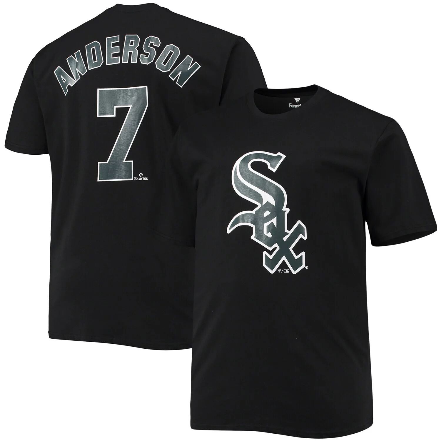 Мужская черная футболка с логотипом Tim Anderson Chicago White Sox Big & Tall Fanatics, Черный, Мужская черная футболка с логотипом Tim Anderson Chicago White Sox Big & Tall Fanatics
Мужская черная футболка с логотипом Tim Anderson Chicago White Sox Big & Tall Fanatics, Черный, Мужская черная футболка с логотипом Tim Anderson Chicago White Sox Big & Tall Fanatics