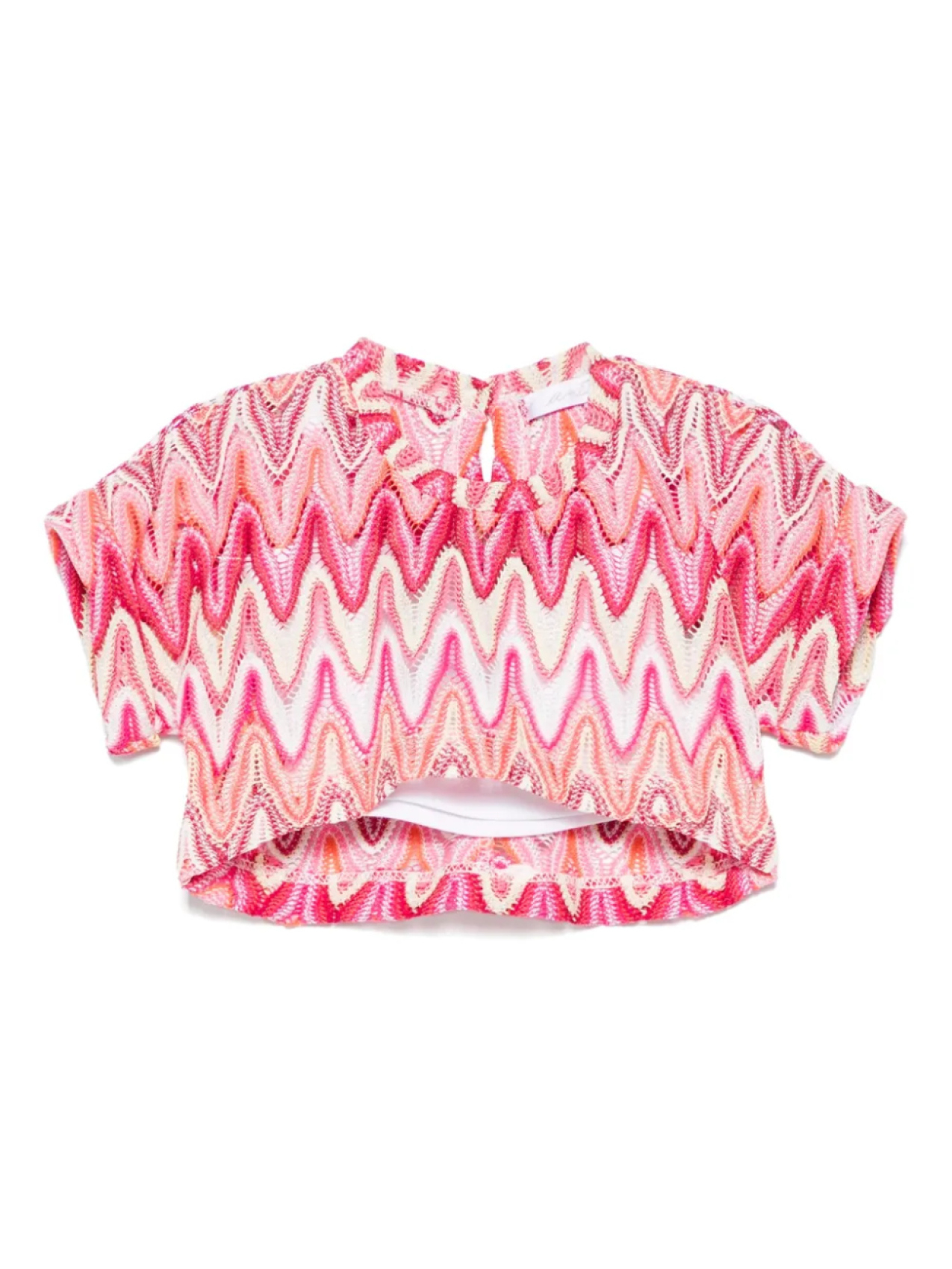 Блузка Miss Grant Kids с узором «зигзаг», розовый
Блузка Miss Grant Kids с узором «зигзаг», розовый
