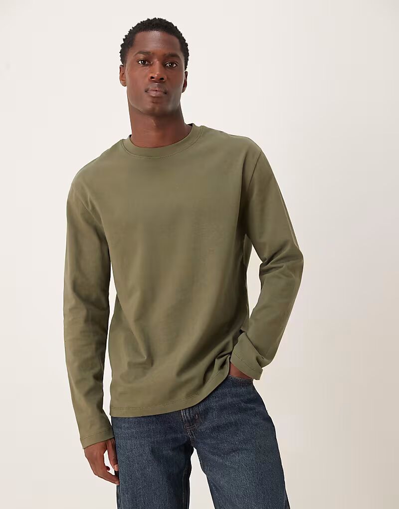 Плотная свободная футболка с длинными рукавами Asos Design, пыльно-оливковый, Зеленый, Плотная свободная футболка с длинными рукавами Asos Design, пыльно-оливковый
Плотная свободная футболка с длинными рукавами Asos Design, пыльно-оливковый, Зеленый, Плотная свободная футболка с длинными рукавами Asos Design, пыльно-оливковый