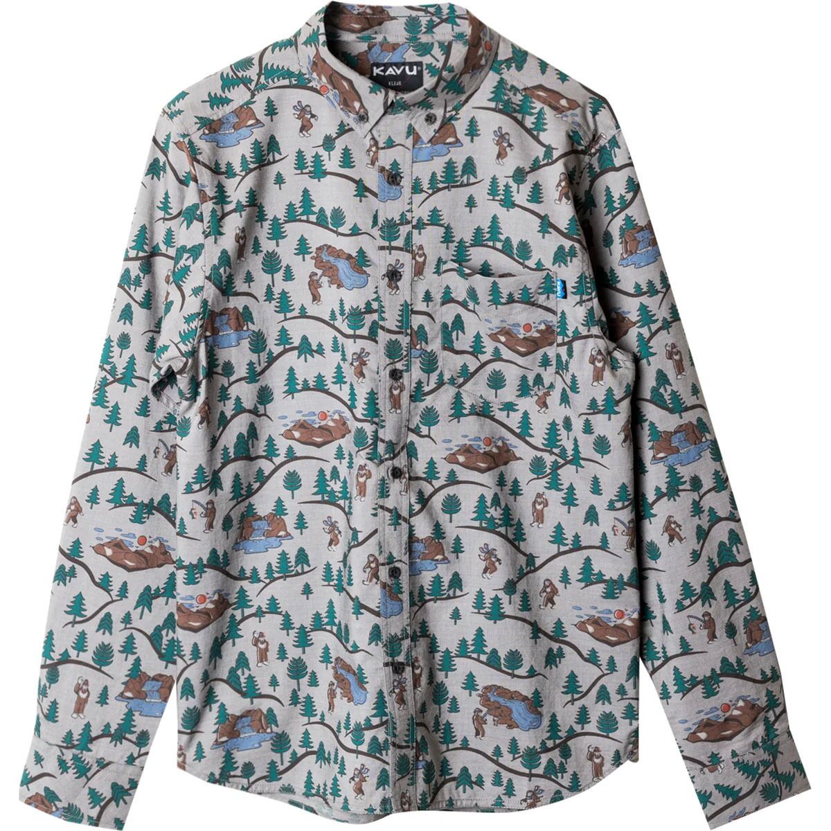 Линдин рубашка Kavu, цвет sasquatch trails
Линдин рубашка Kavu, цвет sasquatch trails