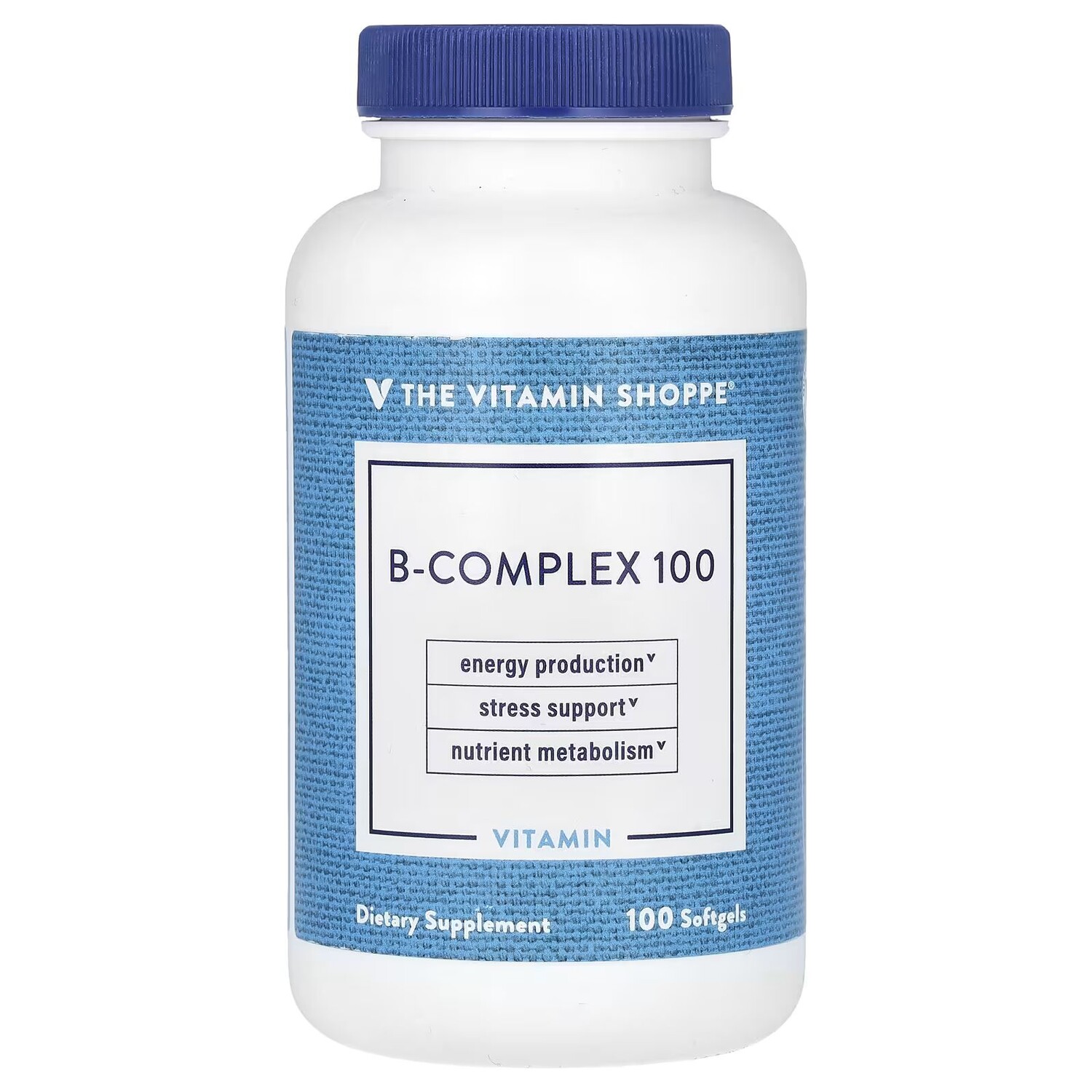 B-комплекс 100, 100 мягких таблеток The Vitamin Shoppe
B-комплекс 100, 100 мягких таблеток The Vitamin Shoppe