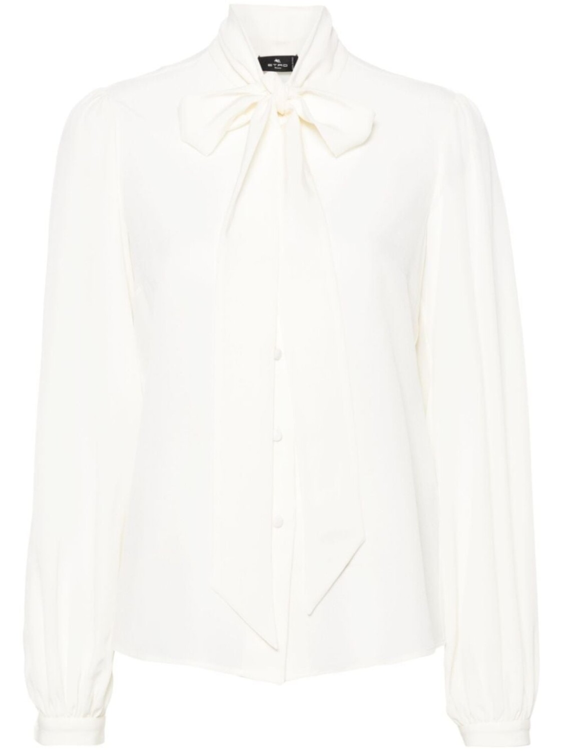 Шелковая рубашка с бантом ETRO, белый
Шелковая рубашка с бантом ETRO, белый