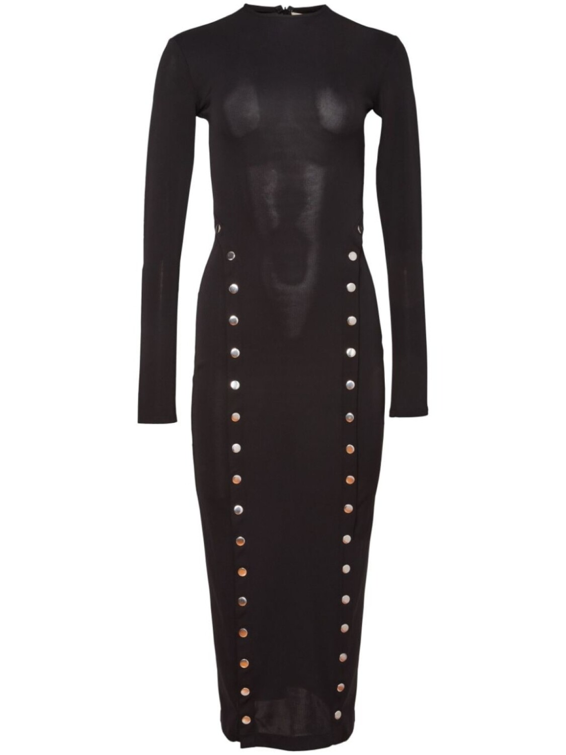 Fleur Du Mal платье миди с разрезами и заклепками, черный
Fleur Du Mal платье миди с разрезами и заклепками, черный