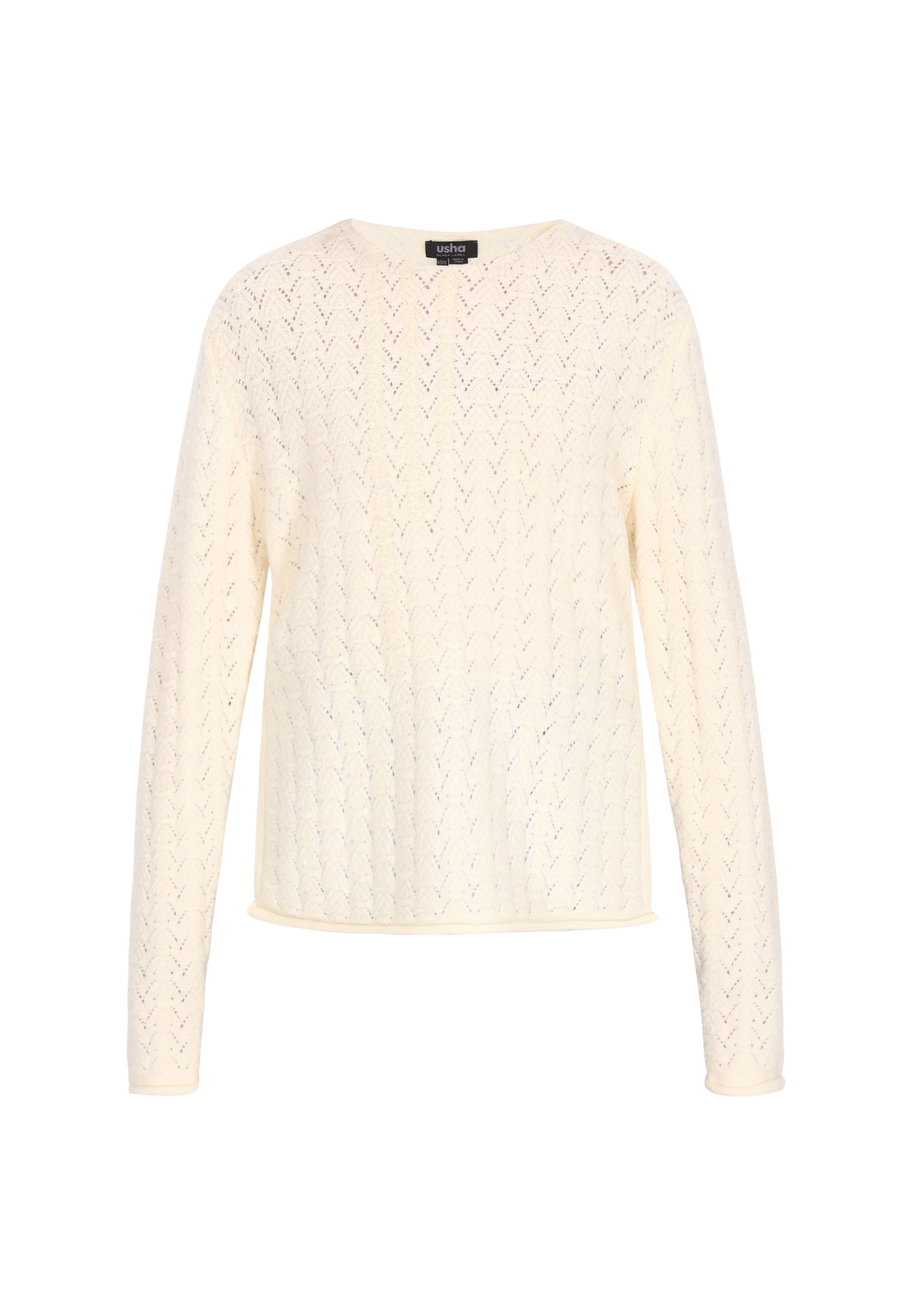 Usha BLACK LABEL Свитер в цвете Off White
Usha BLACK LABEL Свитер в цвете Off White