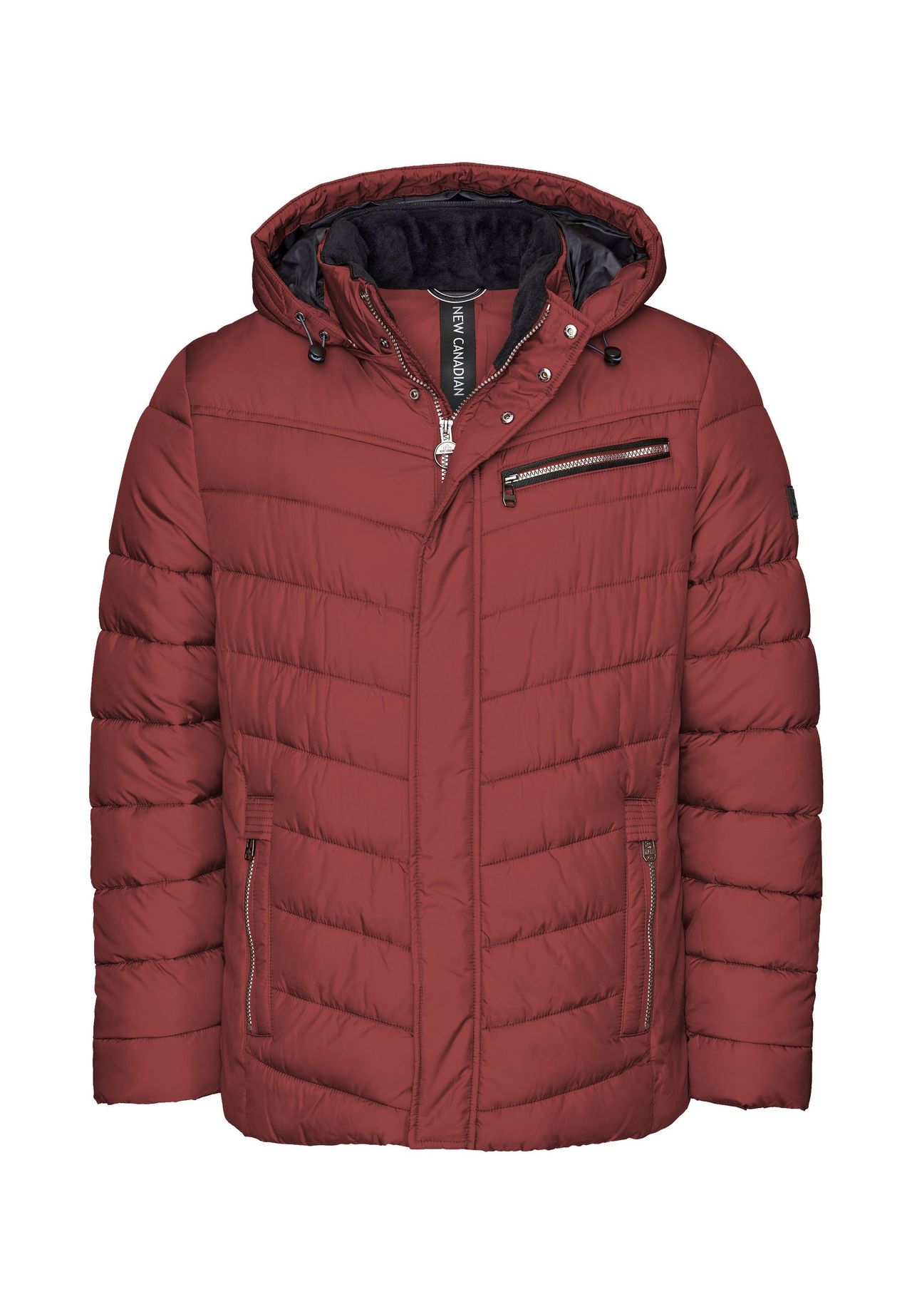 Стеганая куртка с флисовой вставкой на внутренней стороне воротника NEW CANADIAN, бордовый
Стеганая куртка с флисовой вставкой на внутренней стороне воротника NEW CANADIAN, бордовый