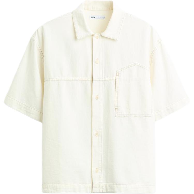 ZARA Мужская белая рубашка
ZARA Мужская белая рубашка