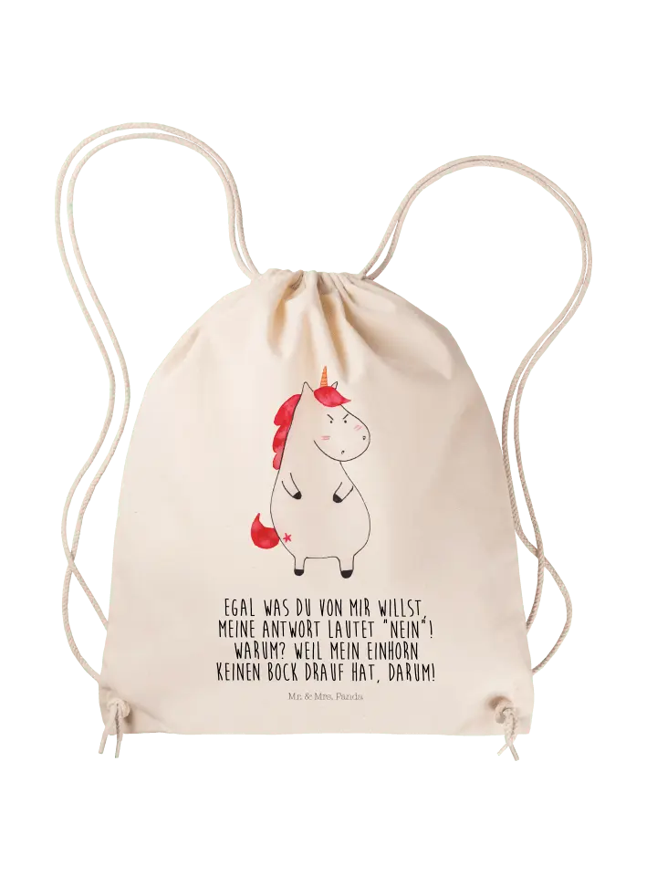 Спортивная сумка Mr & Mrs Panda Sportbeutel Einhorn Wut, кремовый
Спортивная сумка Mr & Mrs Panda Sportbeutel Einhorn Wut, кремовый