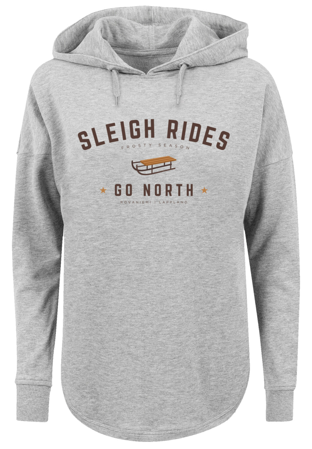 Толстовка F4NT4STIC Oversized Hoodie Schlittenfahren Weihnachten Christmas, серый 
Толстовка F4NT4STIC Oversized Hoodie Schlittenfahren Weihnachten Christmas, серый