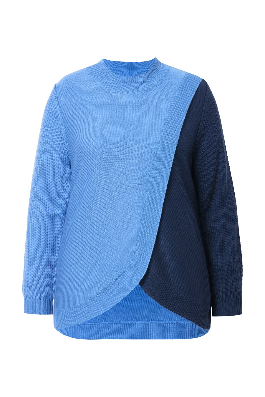 Тонкий вязаный свитер MIAMODA Sweater, цвет marine blue/light blue
Тонкий вязаный свитер MIAMODA Sweater, цвет marine blue/light blue