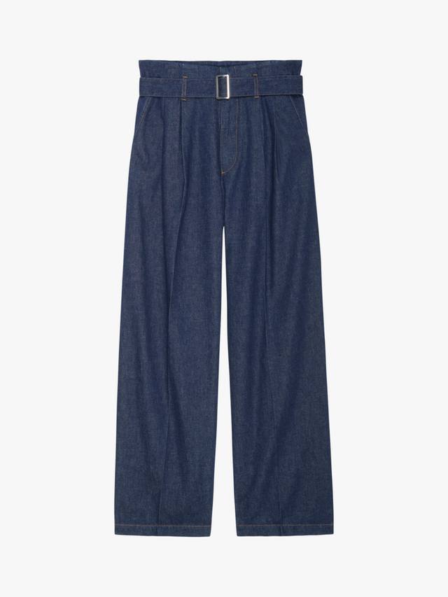 Брюки из бумажного пакета FRAME, темно-синий
Брюки из бумажного пакета FRAME, темно-синий