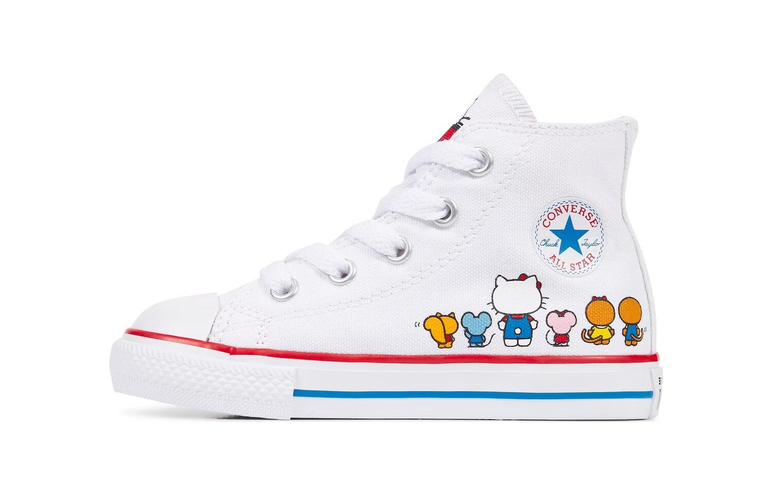 Чак Тейлор All Star Привет Hello Kitty White TD, кроссовки Converse
Чак Тейлор All Star Привет Hello Kitty White TD, кроссовки Converse