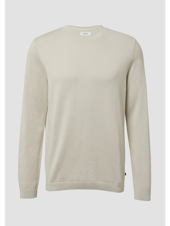 s.Oliver Вязаный свитер цвета 90G1_крем
s.Oliver Вязаный свитер цвета 90G1_крем