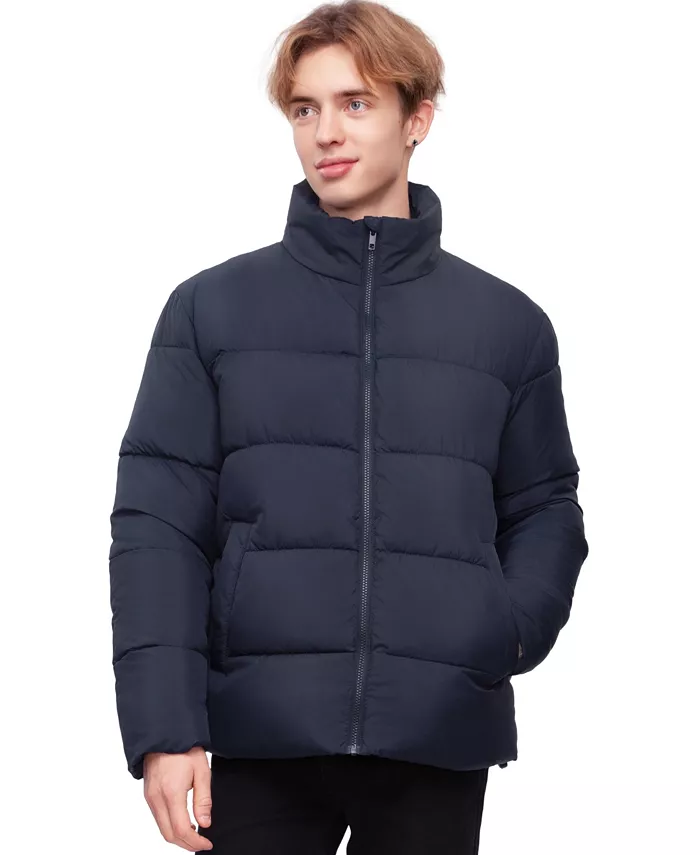 Мужская современная стеганая куртка Rokka&Rolla, синий 
Мужская современная стеганая куртка Rokka&Rolla, синий