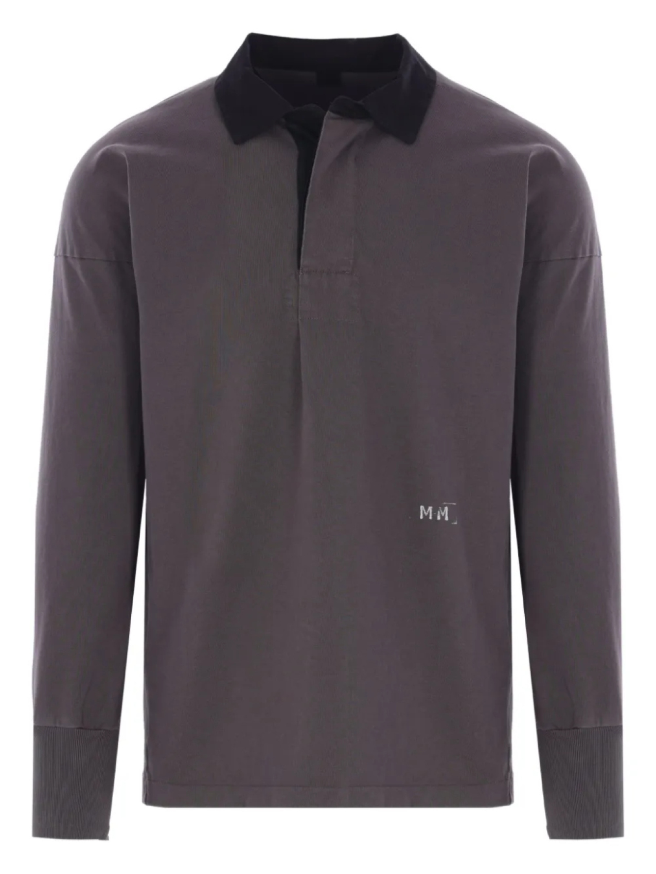 Рубашка-поло из хлопка Maison Margiela, серый
Рубашка-поло из хлопка Maison Margiela, серый