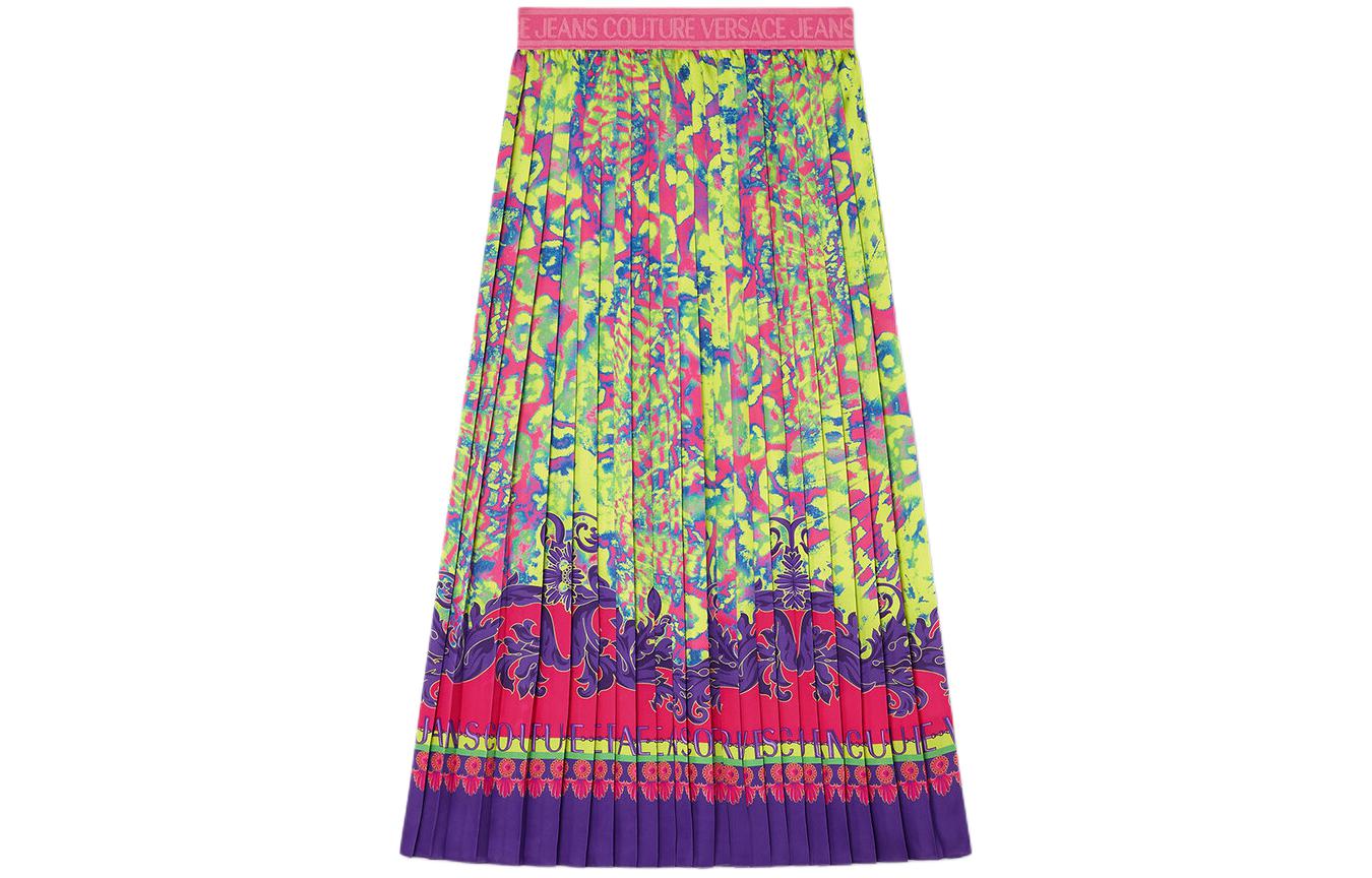 VERSACE JEANS COUTURE SS24 Повседневная длинная юбка Women's Green
VERSACE JEANS COUTURE SS24 Повседневная длинная юбка Women's Green