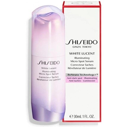 White Lucent Осветляющая сыворотка для микропятен, 30 мл, Shiseido
White Lucent Осветляющая сыворотка для микропятен, 30 мл, Shiseido