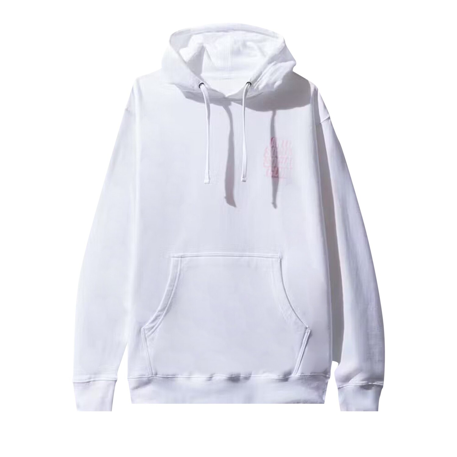 Толстовка Anti Social Social Club Blocked Белый/Розовый 
Толстовка Anti Social Social Club Blocked Белый/Розовый