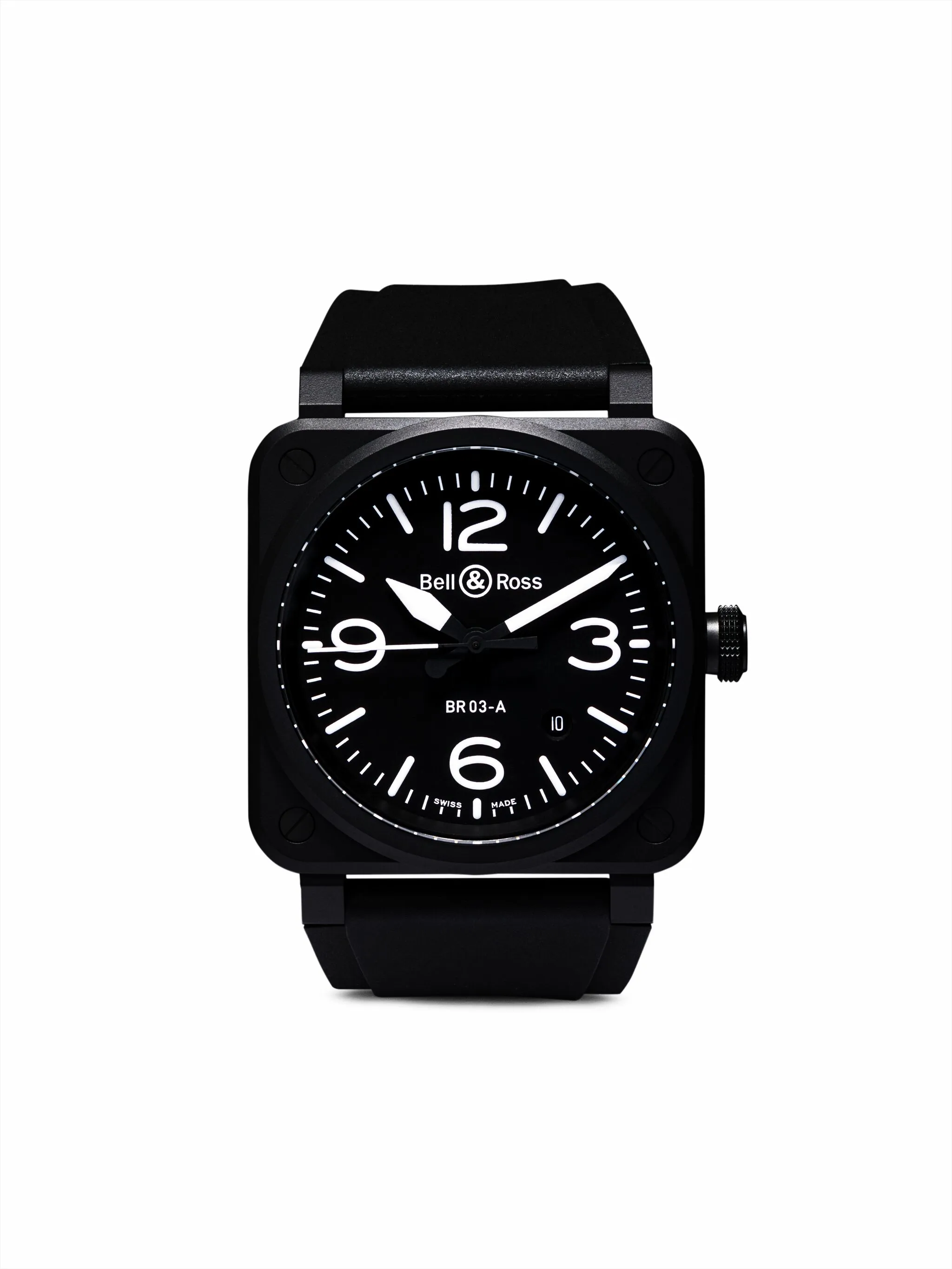 Наручные часы BR03 41 мм Bell & Ross, черный
Наручные часы BR03 41 мм Bell & Ross, черный