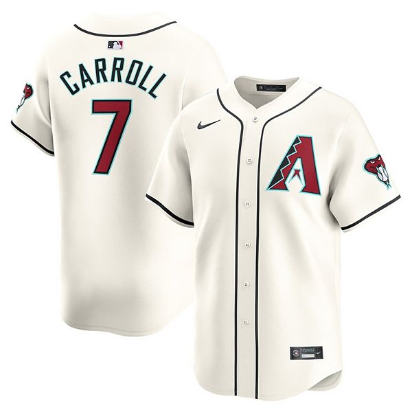 Мужская белая домашняя лимитированная футболка игрока Arizona Diamondbacks Корбина Кэрролла Nike
Мужская белая домашняя лимитированная футболка игрока Arizona Diamondbacks Корбина Кэрролла Nike