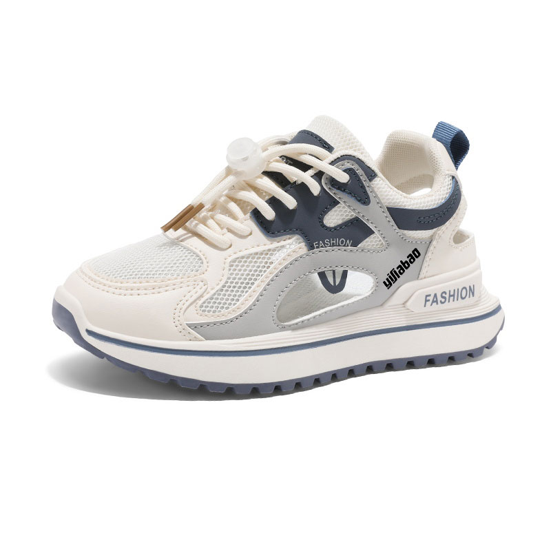 Дышащие низкие детские кроссовки для бега Yi Jiabao, белый/синий
Дышащие низкие детские кроссовки для бега Yi Jiabao, белый/синий