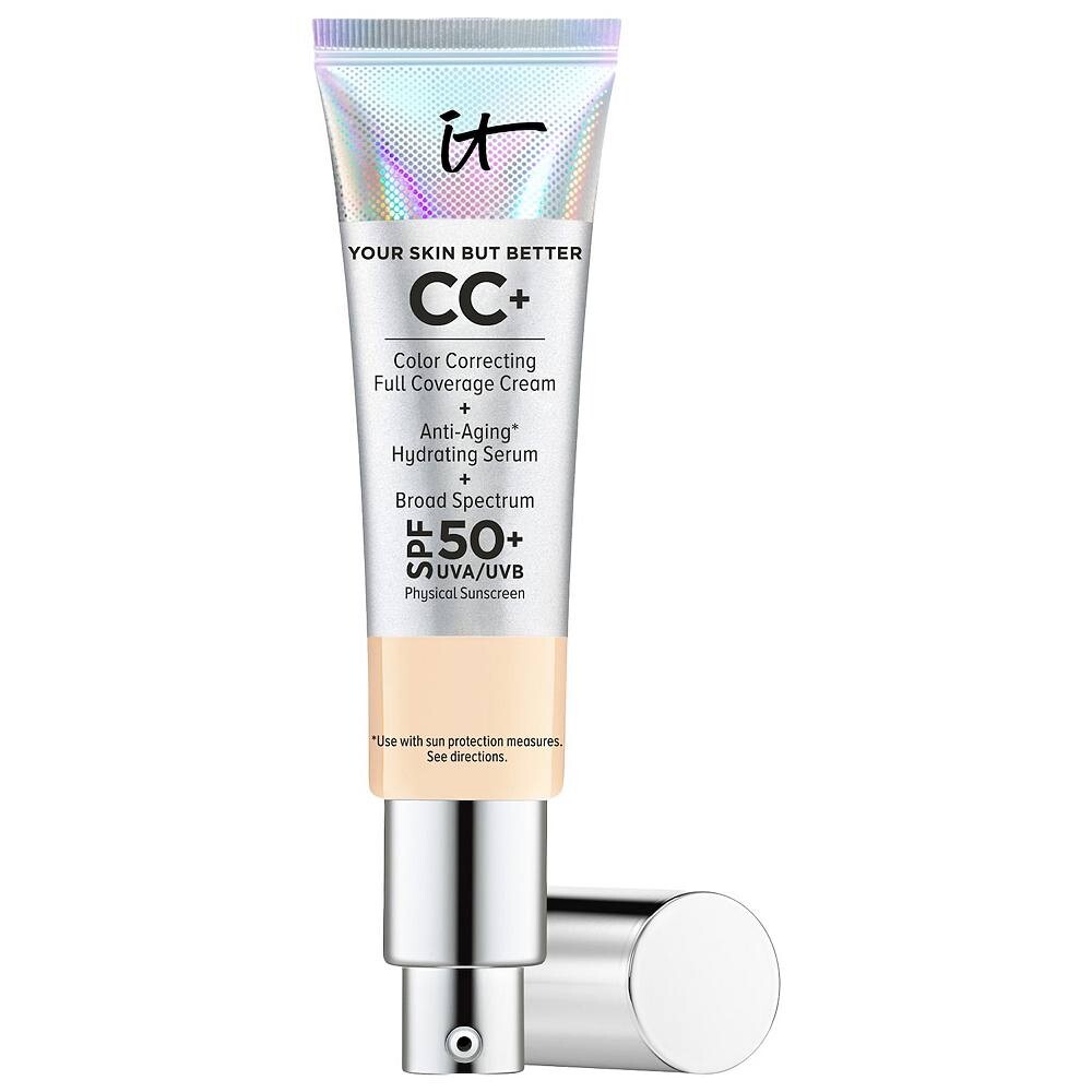 IT Cosmetics CC+ Крем-основа для коррекции цвета с полным покрытием и SPF 50+, цвет Light
IT Cosmetics CC+ Крем-основа для коррекции цвета с полным покрытием и SPF 50+, цвет Light