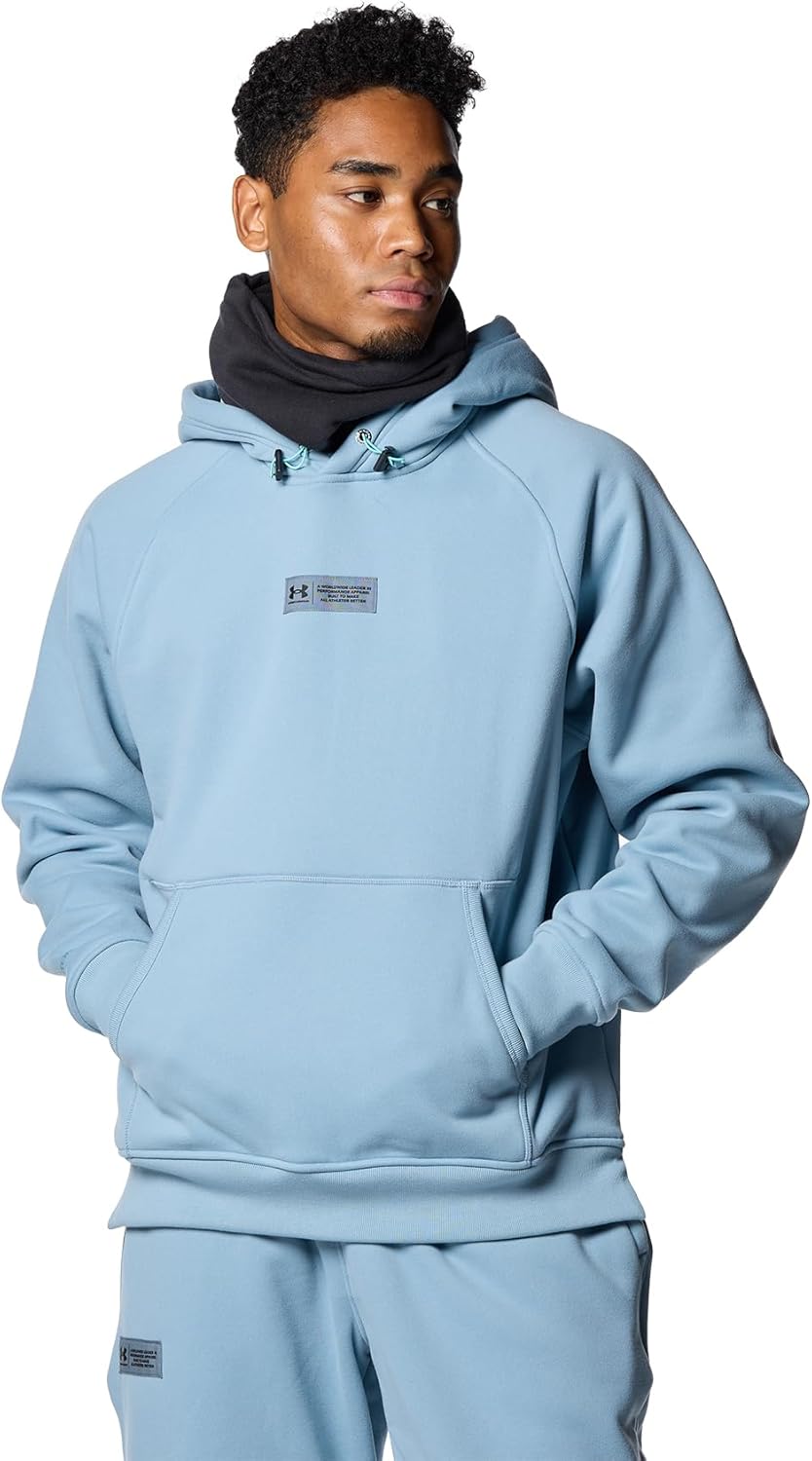 Мужская флисовая толстовка Under Armour UA DNA Fleece Pullover Hoodie, черный/синий
Мужская флисовая толстовка Under Armour UA DNA Fleece Pullover Hoodie, черный/синий