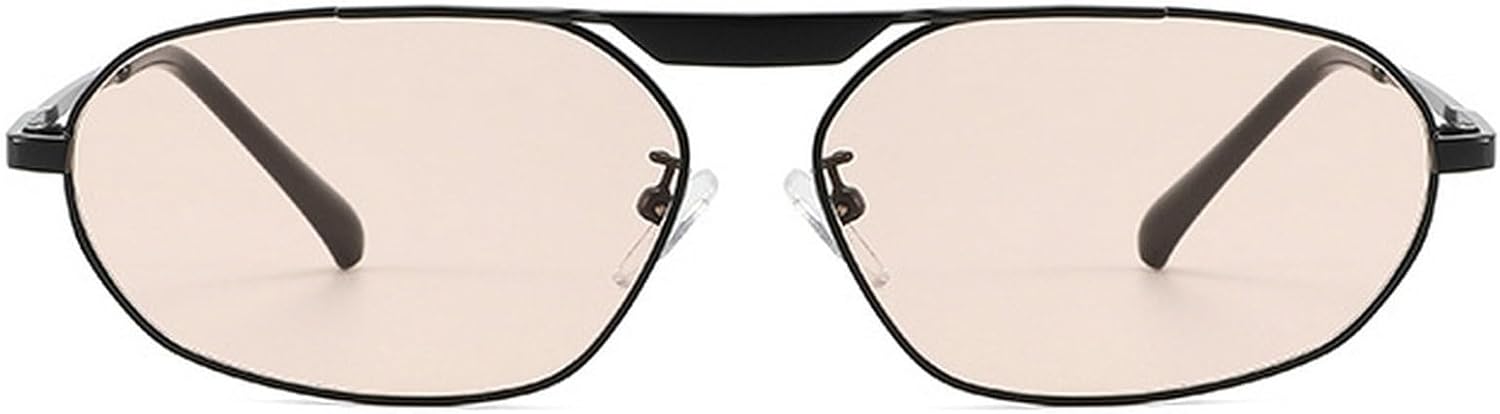 Небольшие модные солнцезащитные очки-пилот с защитой от УФ-излучения, ретро-очки из металла для женщин, стильные узкие солнцезащитные очки цвета шампанского 2025 года mincl, Champagne
Небольшие модные солнцезащитные очки-пилот с защитой от УФ-излучения, ретро-очки из металла для женщин, стильные узкие солнцезащитные очки цвета шампанского 2025 года mincl, Champagne