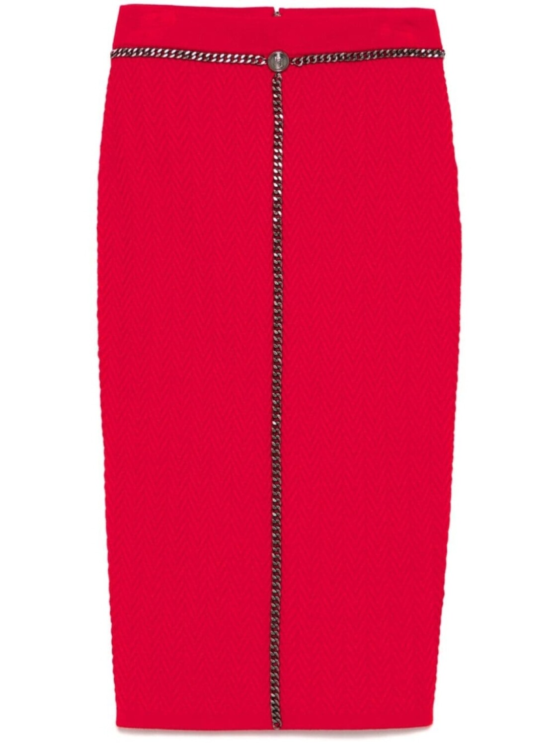 Юбка миди Elisabetta Franchi с цепочкой, красный
Юбка миди Elisabetta Franchi с цепочкой, красный