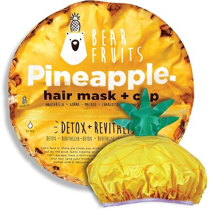 Маска для волос «Ананас» с крышкой 20мл, Bear Fruits
Маска для волос «Ананас» с крышкой 20мл, Bear Fruits