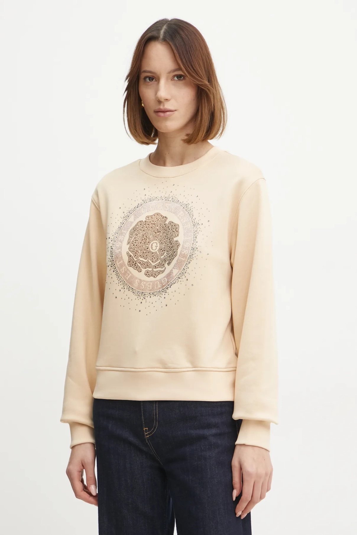 Толстовка Guess, бежевый
Толстовка Guess, бежевый