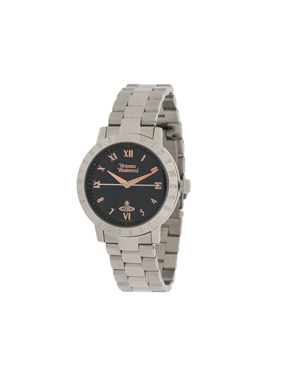 Наручные часы с круглым циферблатом Vivienne Westwood, серебристый
Наручные часы с круглым циферблатом Vivienne Westwood, серебристый