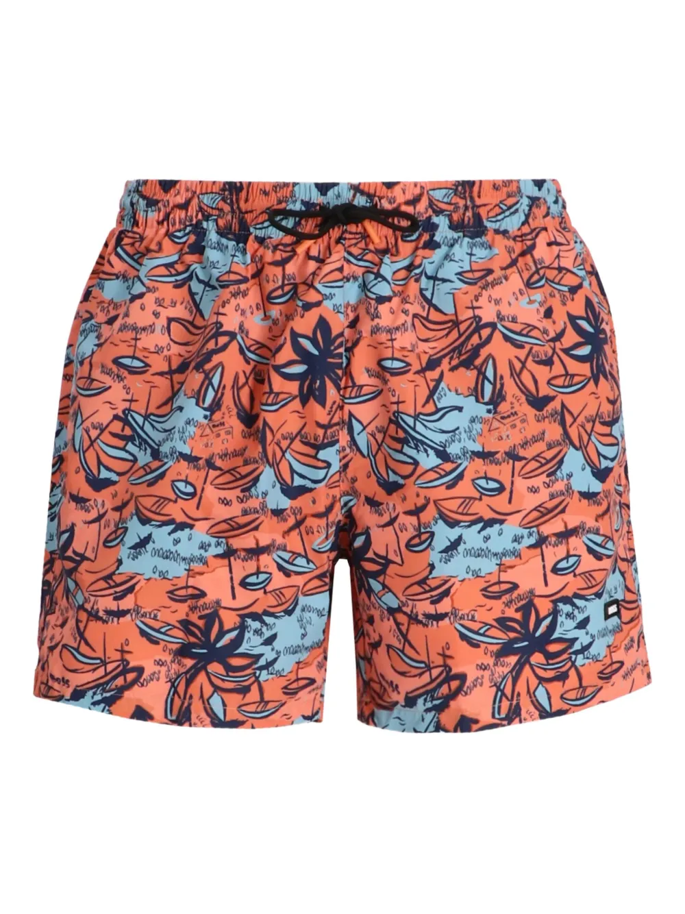 Плавки-шорты с цветочным принтом BOSS, оранжевый
Плавки-шорты с цветочным принтом BOSS, оранжевый