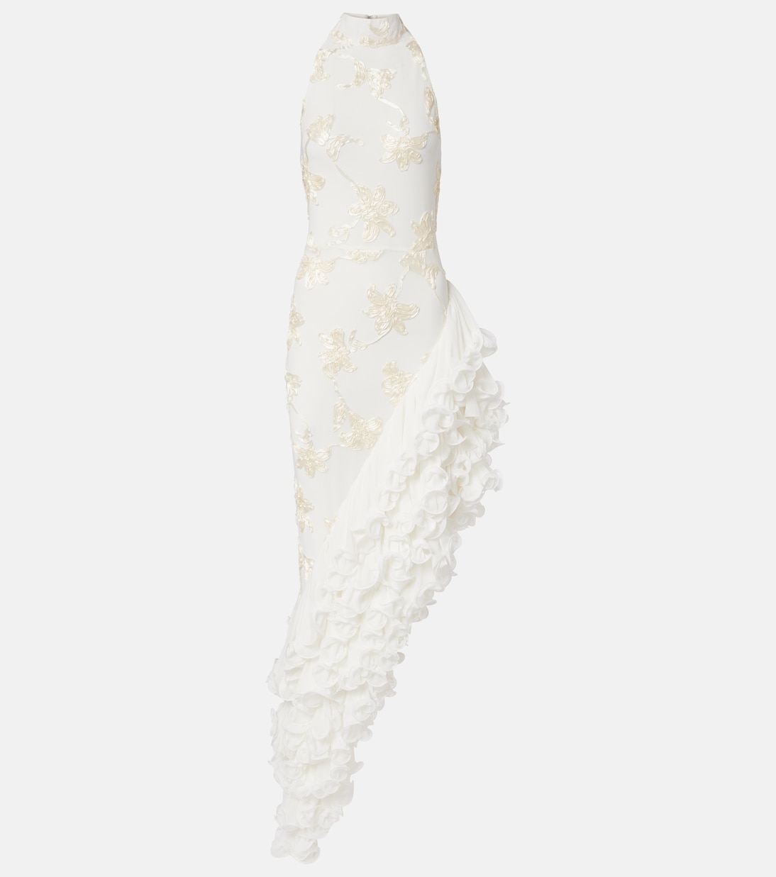 Свадебное макси-платье с цветочной аппликацией Rotate, Egret
Свадебное макси-платье с цветочной аппликацией Rotate, Egret