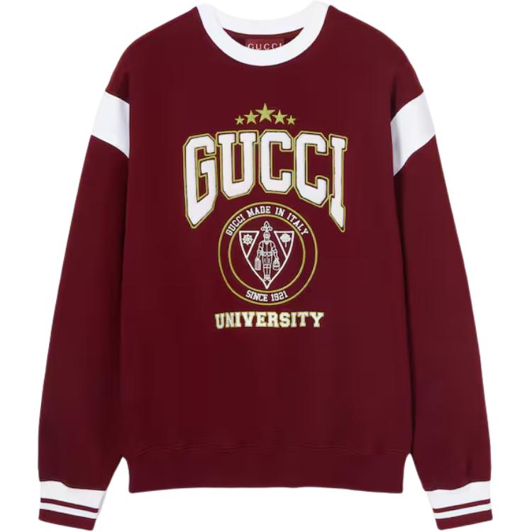 GUCCI Свитшот мужской красный с круглым вырезом утепленный
GUCCI Свитшот мужской красный с круглым вырезом утепленный